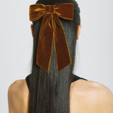 Jennifer Behr - Wide Velvet Bow Barrette