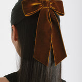 Jennifer Behr - Wide Velvet Bow Barrette