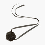 Jennifer Behr - Velvet Posy Ribbon Tie