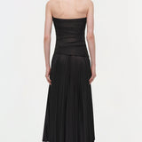 Simkhai - Arie Strapless Taffeta Bustier Midi Dress