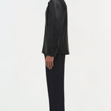 Simkhai - Gibson Leather Shirt Jacket