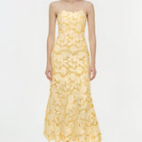 Simkhai - Valletta Strapless Embroidered Dress