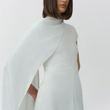Simkhai - Jacka Satin Cape Midi Dress
