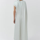 Simkhai - Jacka Satin Cape Midi Dress