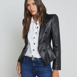 L'AGENCE - Andalusia Leather Blazer