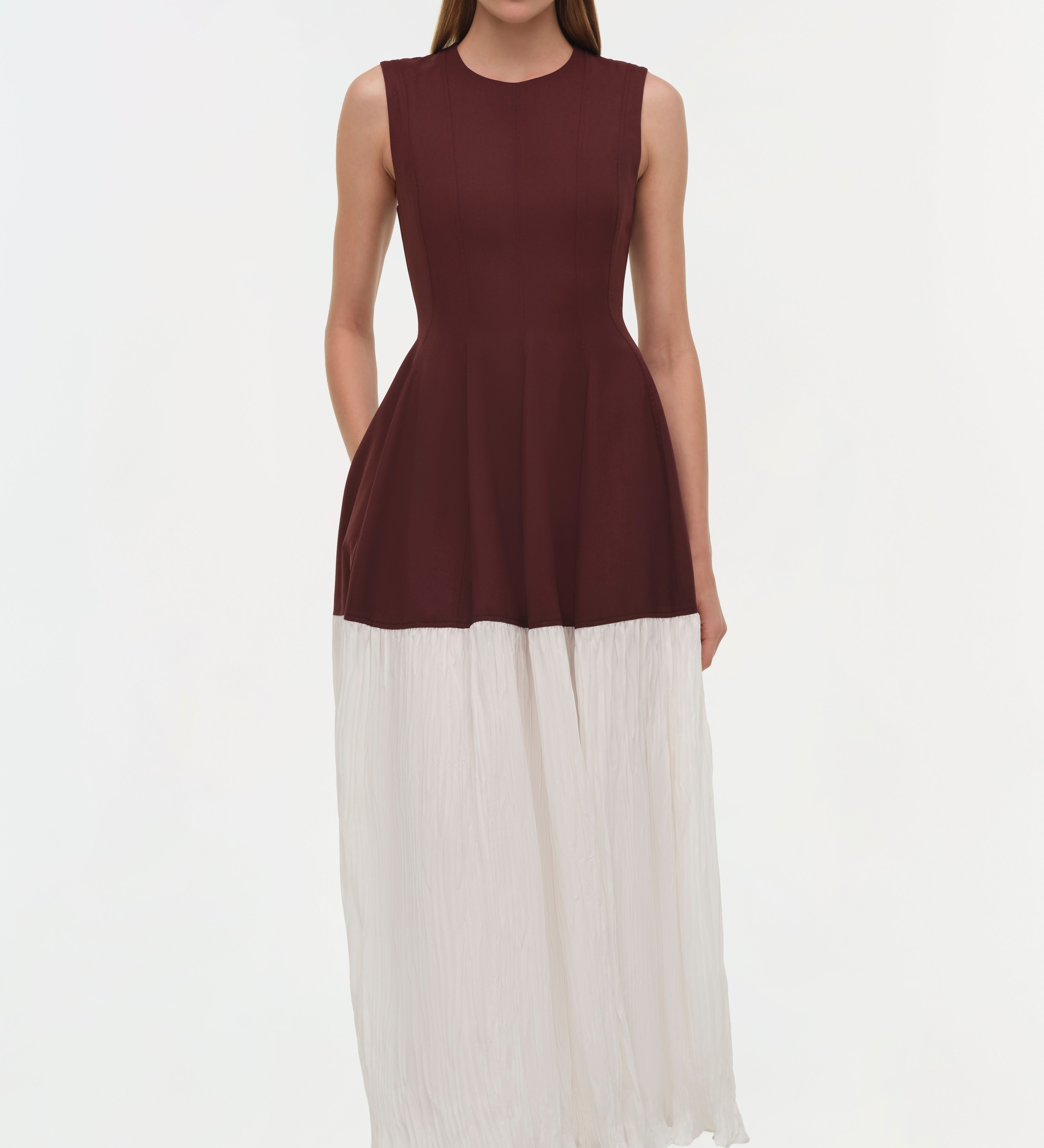Simkhai - Raleigh Pleated Midi Dress