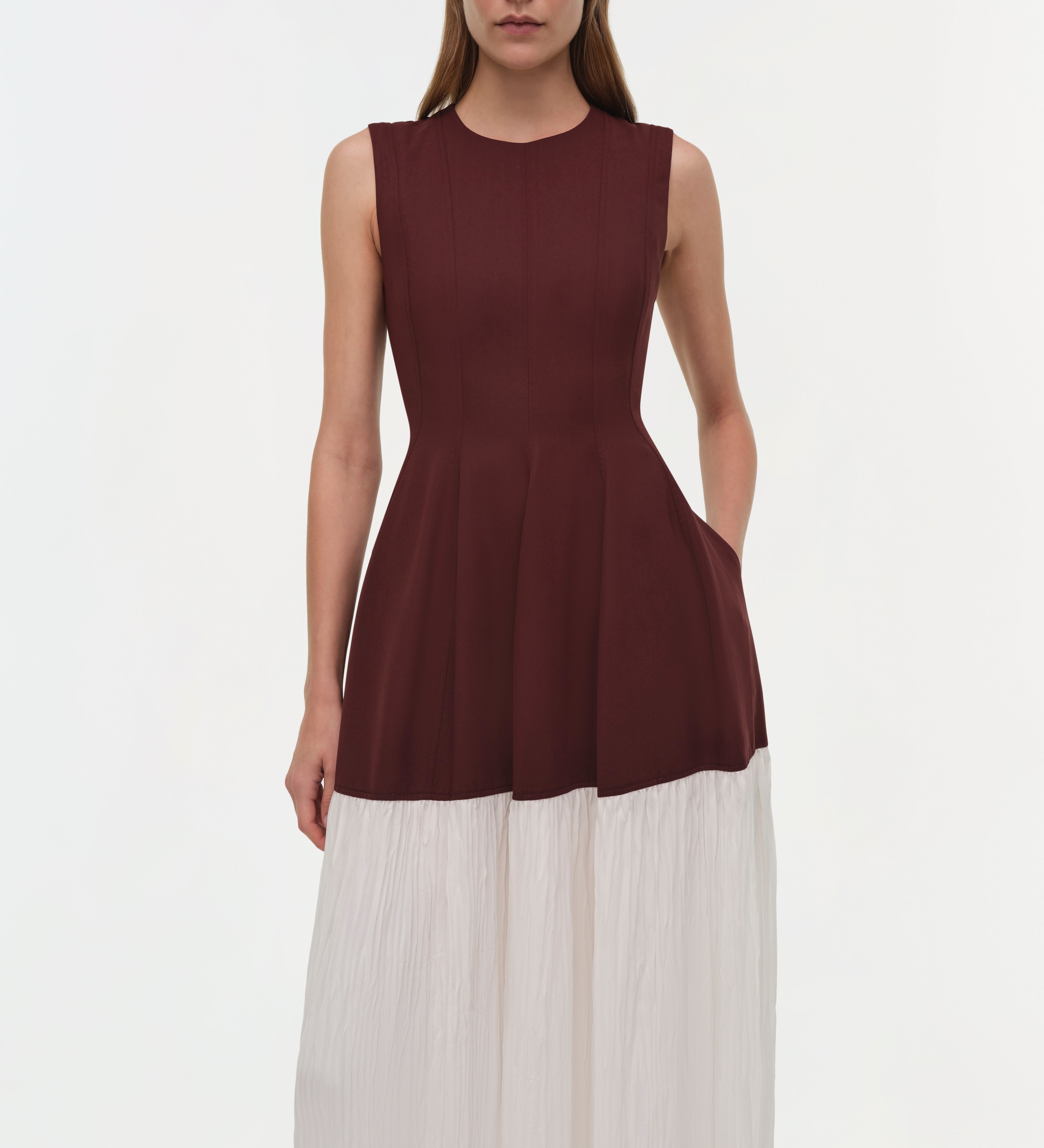 Simkhai - Raleigh Pleated Midi Dress
