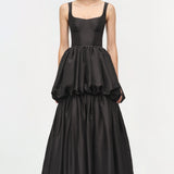 Simkhai - Tabitha Taffeta Tiered Bubble Dress