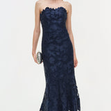 Simkhai - Valletta Strapless Embroidered Dress