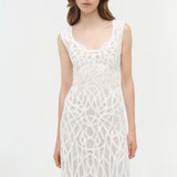 Simkhai - Leonora Macrame Midi Dress
