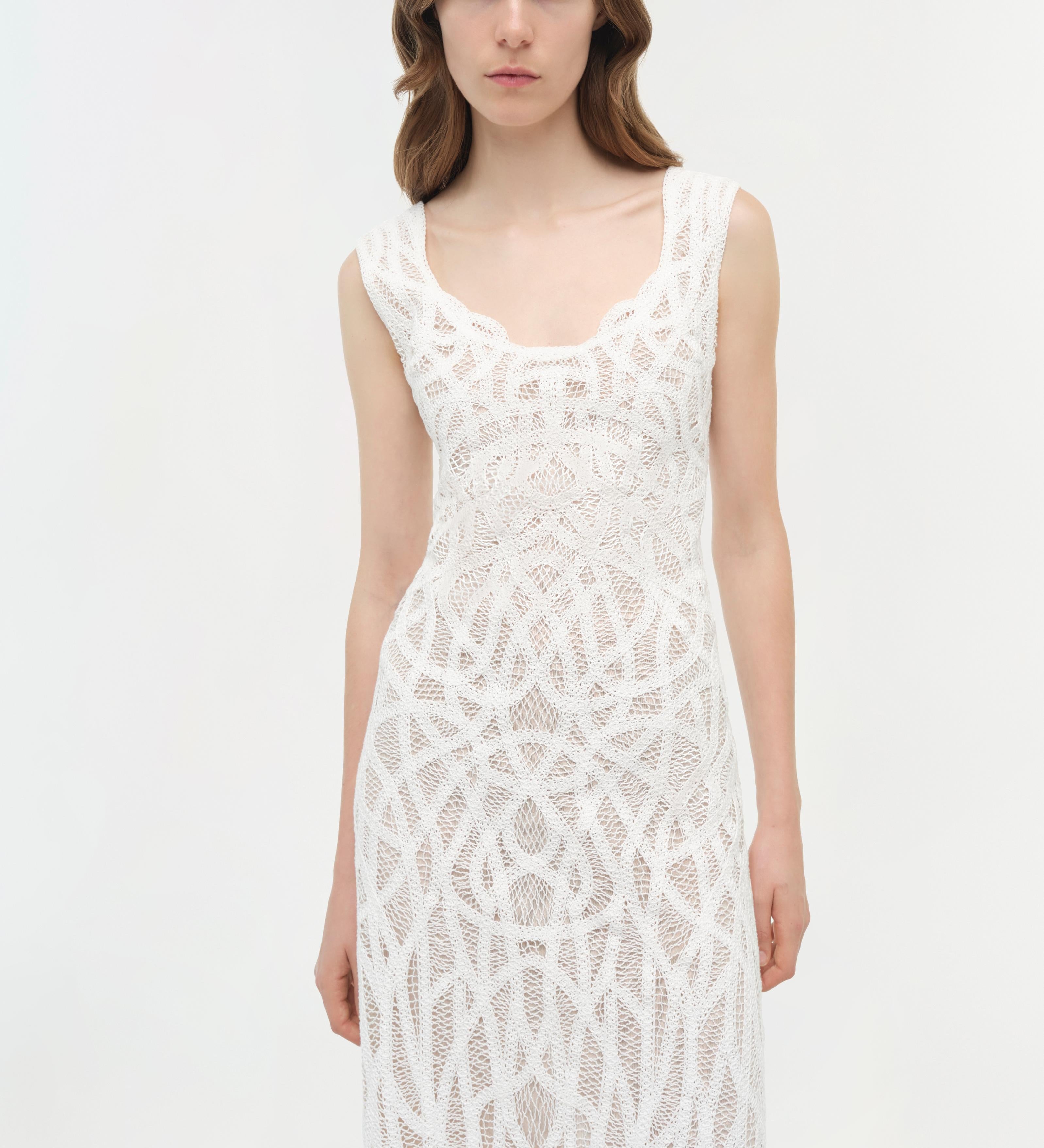 Simkhai - Leonora Macrame Midi Dress