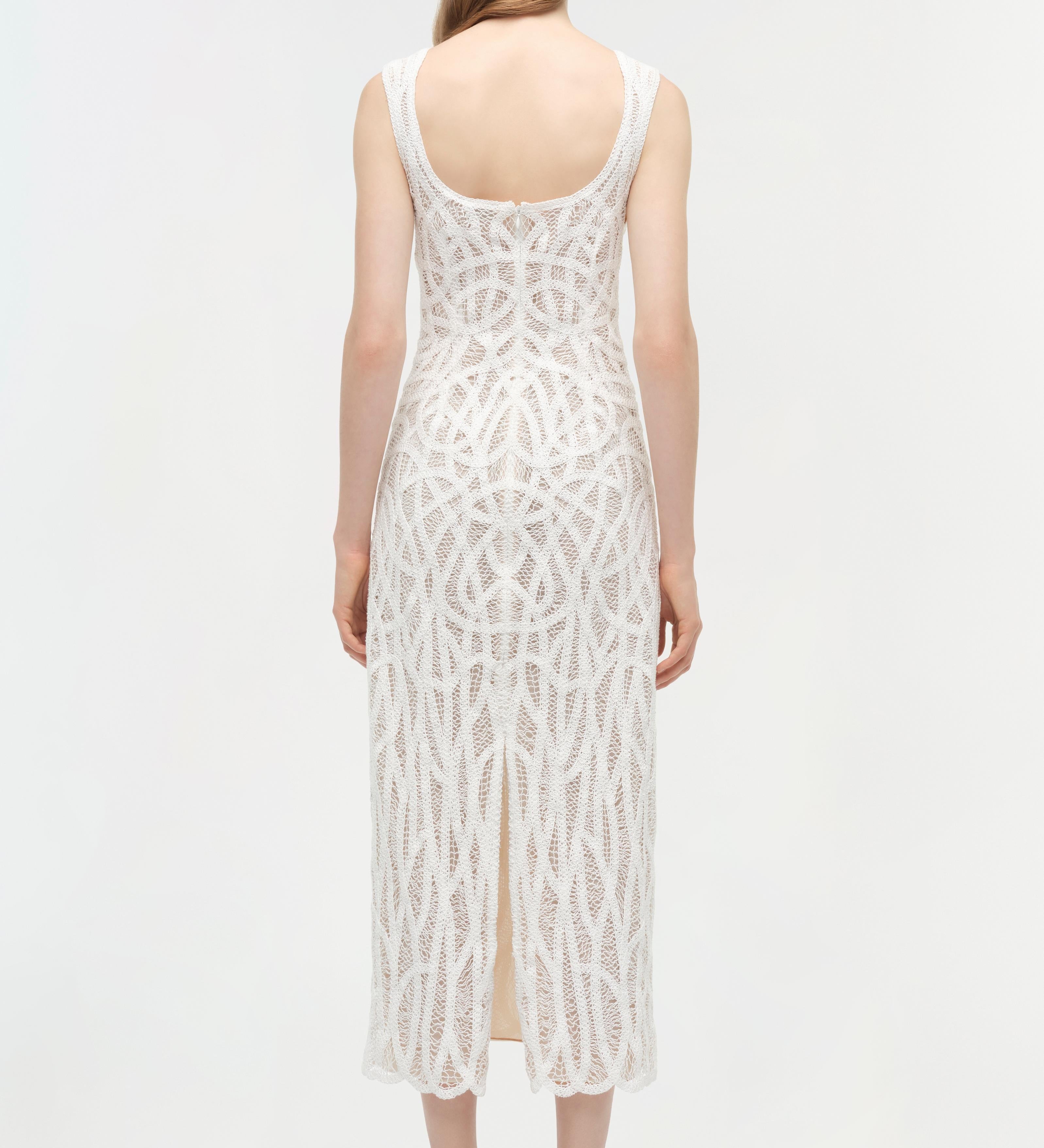 Simkhai - Leonora Macrame Midi Dress