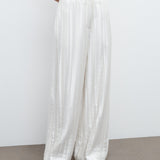 TWP - High Waisted Trouser in Crushed Silk Charmeuse