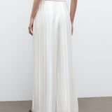 TWP - High Waisted Trouser in Crushed Silk Charmeuse
