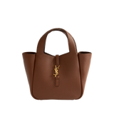 Saint Laurent - Le 5 À 7 Baby Bea Bag In Grained Leather