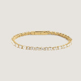 Kinn - Esme Fancy Shape Tennis Bracelet 4ctw Yellow Gold