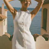 Faithfull - Eveline Mini Dress White
