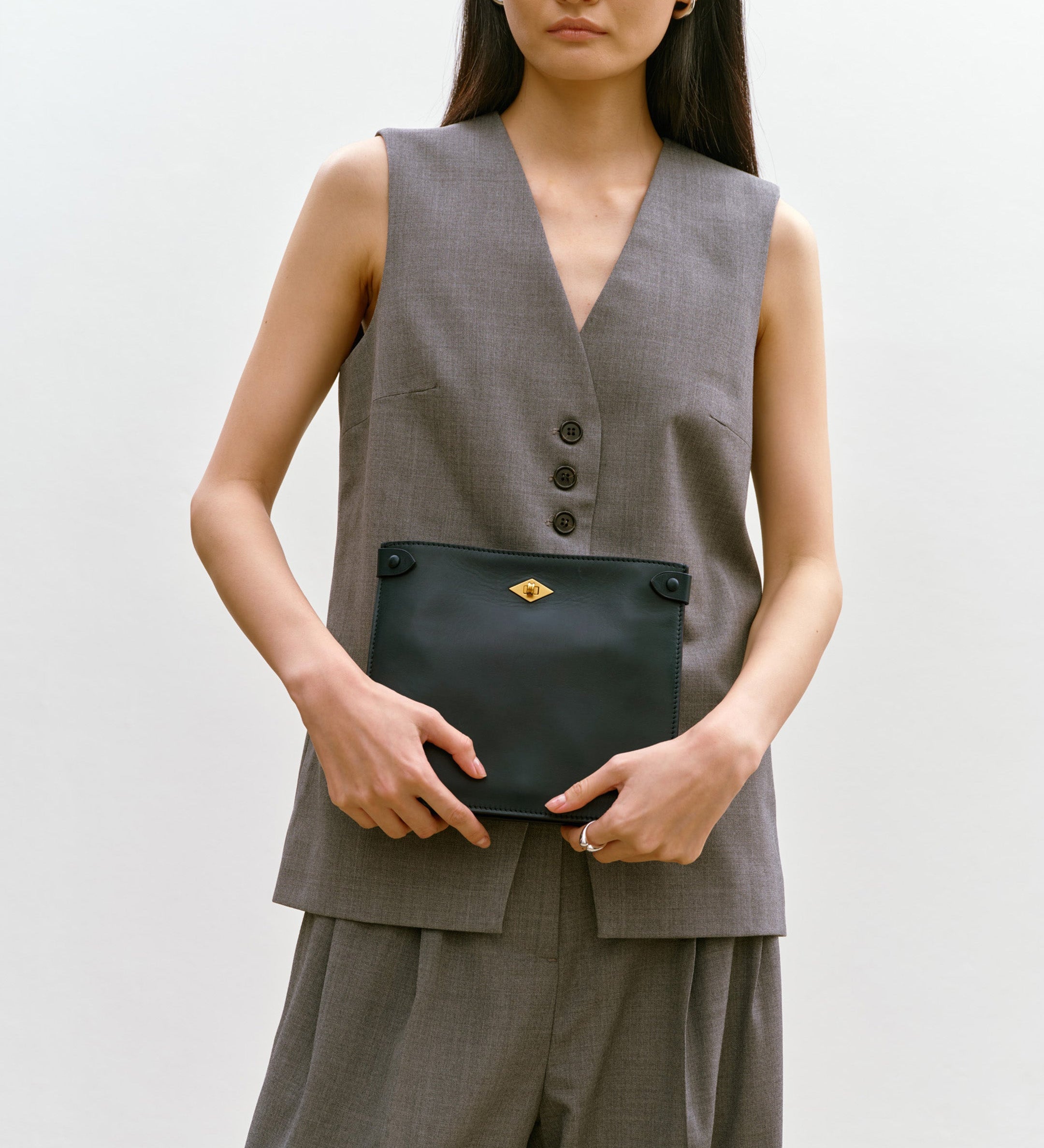 Metier - Stowaway Crossbody Buttery Nappa Foresta