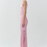 Simkhai - Brionne Scalloped Knit Midi Dress