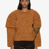 Christopher Esber - Deconstructed Brocade Knit Sweater