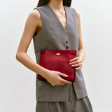 Metier - Stowaway Crossbody Buttery Nappa Pomodoro