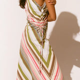 Faithfull - Laureles Maxi Dress Meleu Stripe Multi