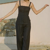 Faithfull - Corbiere Vest Navy - Final Sale