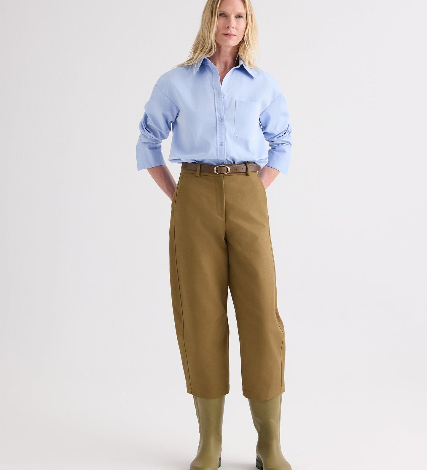TWP - Big Joe Shirt in Double Skin Shirting