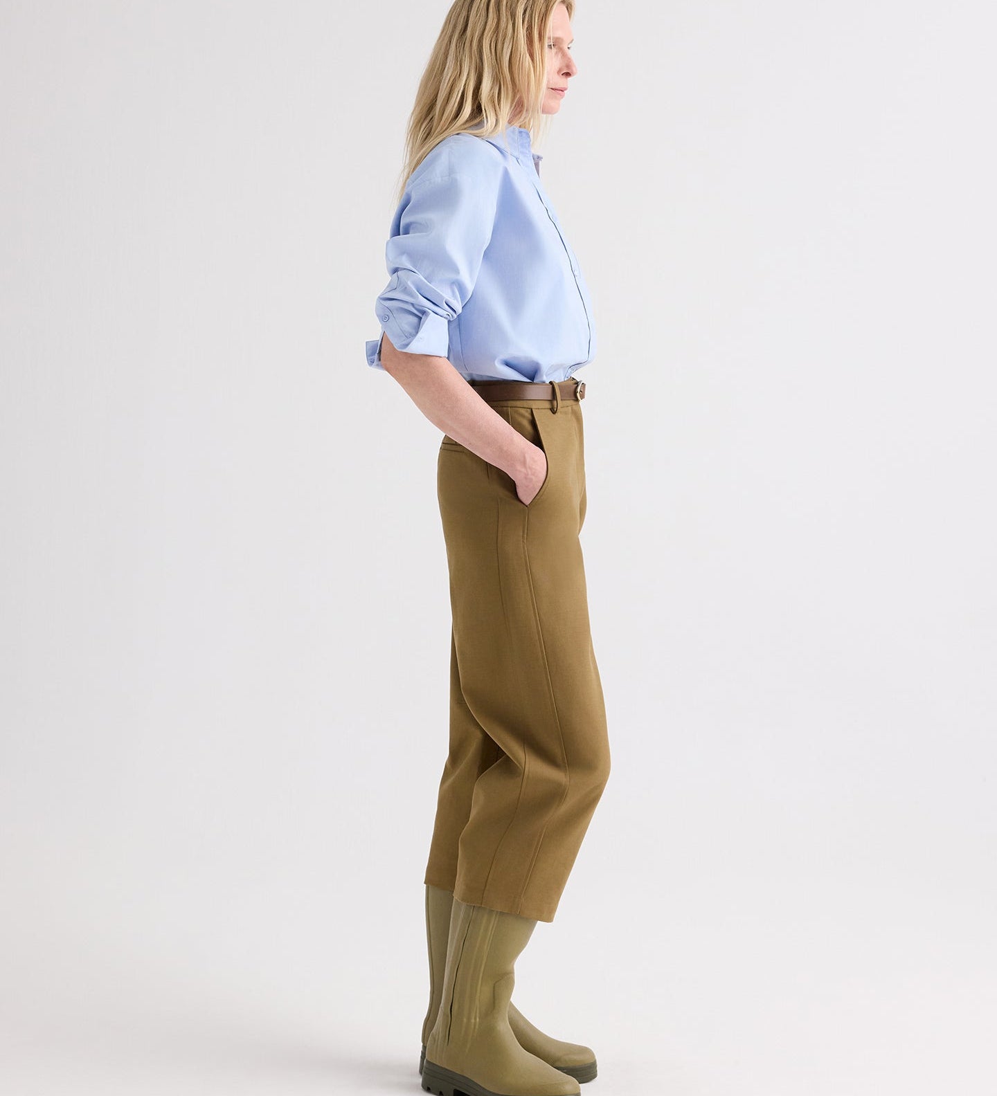 TWP - Big Joe Shirt in Double Skin Shirting
