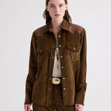 TWP - Cowboy Take Me Away Shirt with Combo in Torkel Corduroy