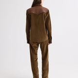 TWP - Cowboy Take Me Away Shirt with Combo in Torkel Corduroy