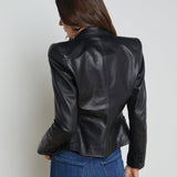 L'AGENCE - Andalusia Leather Blazer