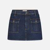 FRAME - The Mini Denim Utility Skirt