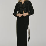 Ciao Lucia - Javiera Jacket Black Velvet