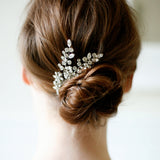 Jennifer Behr - Elissa Comb -- Crystal Antique Gold