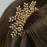 Jennifer Behr - Mignonette Comb -- Crystal Antique Gold