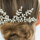 Jennifer Behr - Lorena Comb -- Pearl Silver