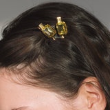Jennifer Behr - Kara Hair Clips -- Citron