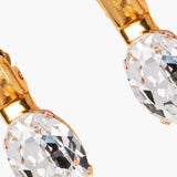 Jennifer Behr - Kara Hair Clips -- Crystal Antique Gold