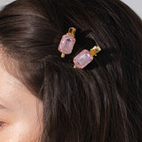 Jennifer Behr - Kara Hair Clips -- Rose