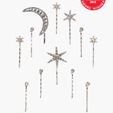 Jennifer Behr - Supernova Bobby Pin Set -- Crystal