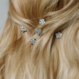 Jennifer Behr - Violet Bobby Pin Set -- Crystal