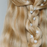 Jennifer Behr - Violet Bobby Pin Set -- Crystal