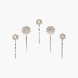 Jennifer Behr - Nora Bobby Pin Set -- Crystal