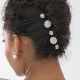 Jennifer Behr - Nora Bobby Pin Set -- Crystal