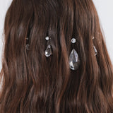Jennifer Behr - Krystelle Hair Magnet Set -- Crystal