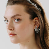 Jennifer Behr - Delicate Vine Tiara -- Crystal