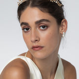 Jennifer Behr - Delilah Tiara -- Crystal Antique Gold
