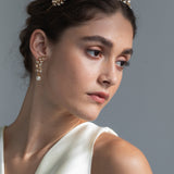 Jennifer Behr - Delilah Tiara -- Crystal Antique Gold