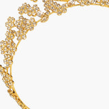 Jennifer Behr - Meadow Tiara -- Crystal Antique Gold